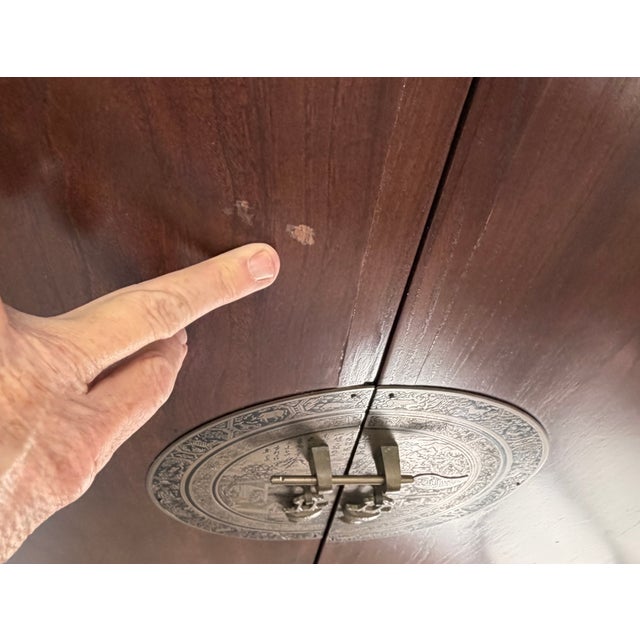 Asian Flip-Top Bar Cabinet For Sale - Image 15 of 15