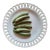 Italy Peas on a Plate Trompe l'Oeil Este Ceramiche Majolica For Sale