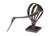 Contemporary Wildwood Bronze Stylized Crane For Sale - Image 3 of 3
