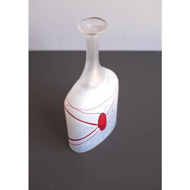 Swedish Vase by B. Vallien for Kosta Boda, 1980s For Sale - Image 10 of 12