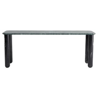 Large Green and Black Marble Sunday Dining Table by Jean-Baptiste Souletie For Sale