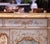 Early 20th C. Venetian Painted Sideboard With Faux Marble Top and Floral Panels For Sale - Image 13 of 18