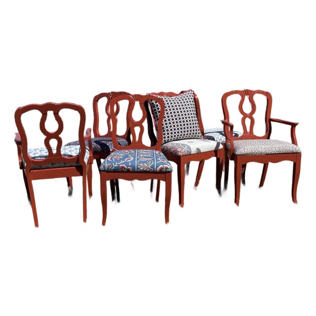 1960s Vintage Dining Chairs- Set of 6 For Sale