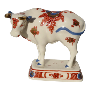 Royal Delft (De Porceleyne Fles) Cow Figurine.