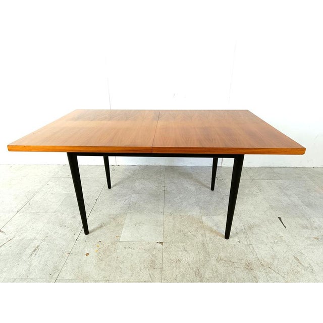 Mid-Century Dining Table attributed to Jos De Mey, 1960s For Sale - Image 11 of 13