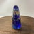Coastal Vintage Murano Aquarium Fish Cobalt Paperweight For Sale - Image 3 of 8