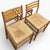 Italian Beech Ladder Back Dining Chairs, Set of 2 For Sale - Image 4 of 12