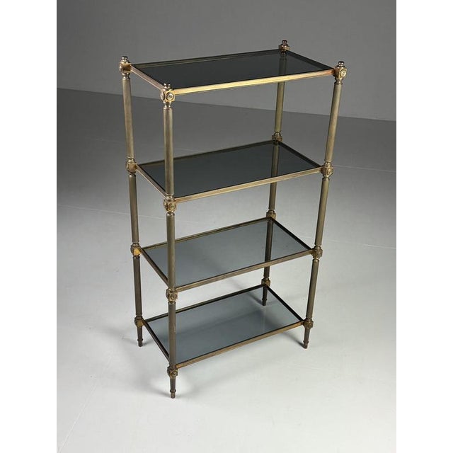 Metal Mid-Century Metal Bookcase, 1960s For Sale - Image 7 of 18