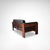 Bastiano Two-Seater Wood and Leather Sofa by Afra & Tobia Scarpa for Knoll International 1980s For Sale - Image 9 of 11