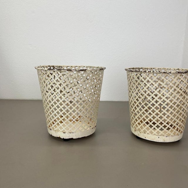 Set of Flower Pot Plant Stands attributed to Mathieu Mategot, France, 1950s, Set of 3 For Sale - Image 3 of 18