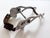 Here is a vintage western horse curb bit made of a lightweight aluminum with a leather noseband. This piece is an epitome...