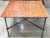 Giovanni Banci for Hermès Hammered Iron & Breccia Rossa Marble Table, Circa 1990 For Sale - Image 15 of 18