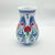 Ceramic Handmade Ceramic “Pear” Vase (20cm) – Red Carnations & Blue Tulips – Classic Armudi Form For Sale - Image 7 of 8