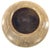 Hand-turned walnut vase by UK wood turner Terry Harvey, signed on the bottom with his "WALNUT" mark. Large vessel,...
