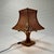 Mid-Century Modern Bamboo and Wicker Table Lamp, 1960s For Sale - Image 4 of 8