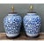 Vintage Monumental Ceramic Ginger Jar Table Lamps - Pair For Sale - Image 4 of 12