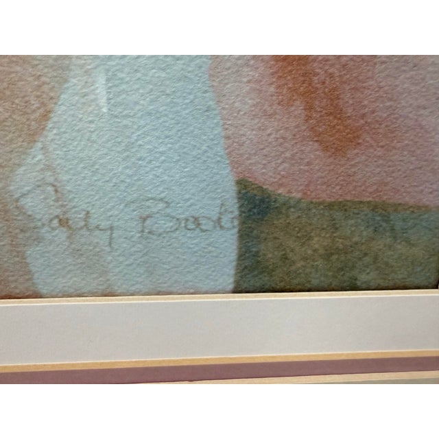 Transitional Sally Bookman “Magnolia Blossoms” Limited Edition Lithographic Print, Edition 4 of 400 For Sale - Image 3 of 12