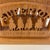 Wood Vintage Western "Superior Livestock Auction" Texas Cowboys Horses Ranching Silhouette Laser Cut Solid Oak Napkin Holder For Sale - Image 7 of 7