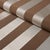 Schumacher Schumacher Madison Wide Stripe Fabric In Brown For Sale - Image 4 of 5