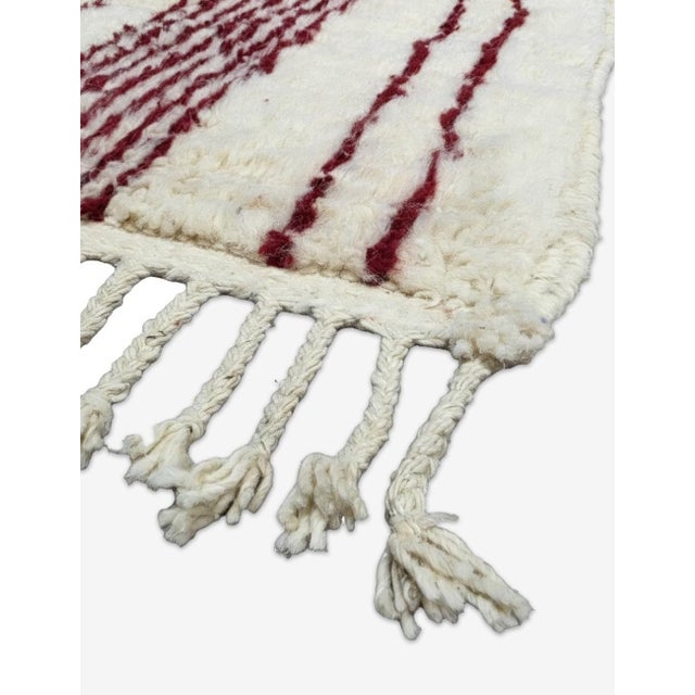 Contemporary Contemporary Berber Runner Rug - 9.9 X 2.8 Ft For Sale - Image 3 of 6