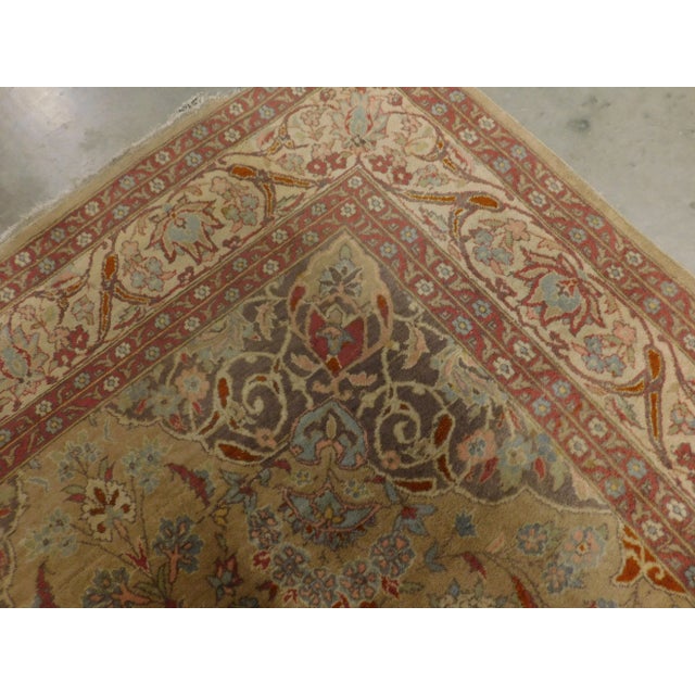 Boho Chic Vintage Hand-Knotted Rug 4'8"x 7' For Sale - Image 3 of 12