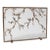 Tobacco Plum Blossom Fireplace Screen Iron For Sale