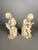 Two 19th Century Marble Sculptures: The Child Scribe and The Reader, After Lemire For Sale
