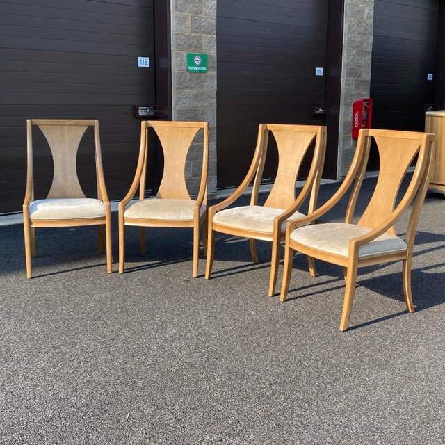 Bernhardt Monterey Collection Saber Leg Dining Chairs Set of 6 Chairish