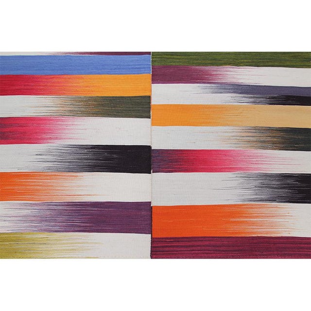Handwoven Scandinavian Style Persian Kilim Rug 5 0″ X 6 5″ Chairish