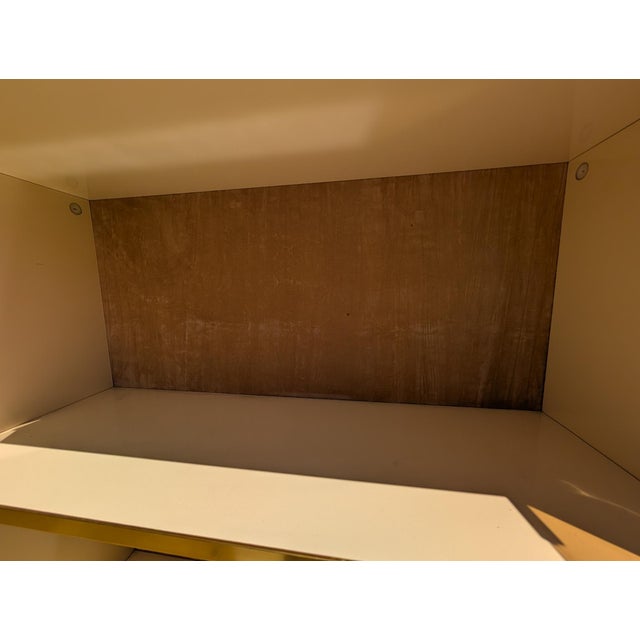 Vintage Modular Glass Wall Bookcase, 1970s For Sale - Image 10 of 14