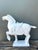 Vintage Cast Concrete Emperor Horse For Sale In West Palm - Image 6 of 12