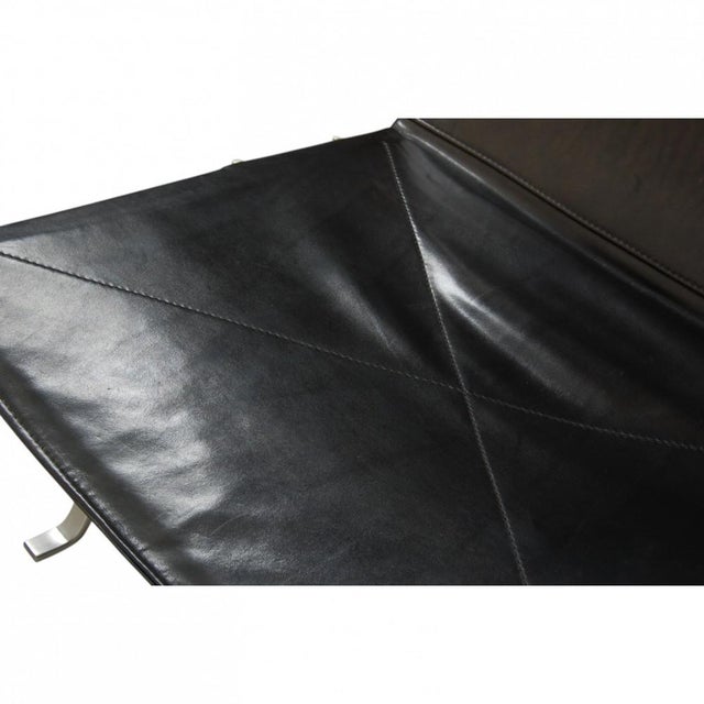 PK-22 Chair in Black Grace Leather by Poul Kjærholm For Sale - Image 10 of 16