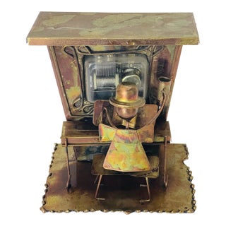 1950s Curtis Jere Style Music Automaton Mid Century Modern For Sale