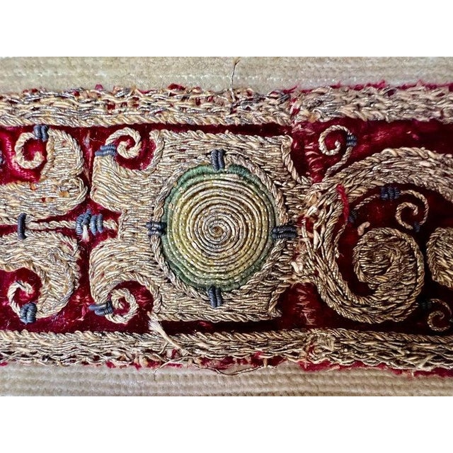 Early 21st Century Custom Baroque Pillows by Melissa Levinson, Velvet, Italy For Sale - Image 5 of 5
