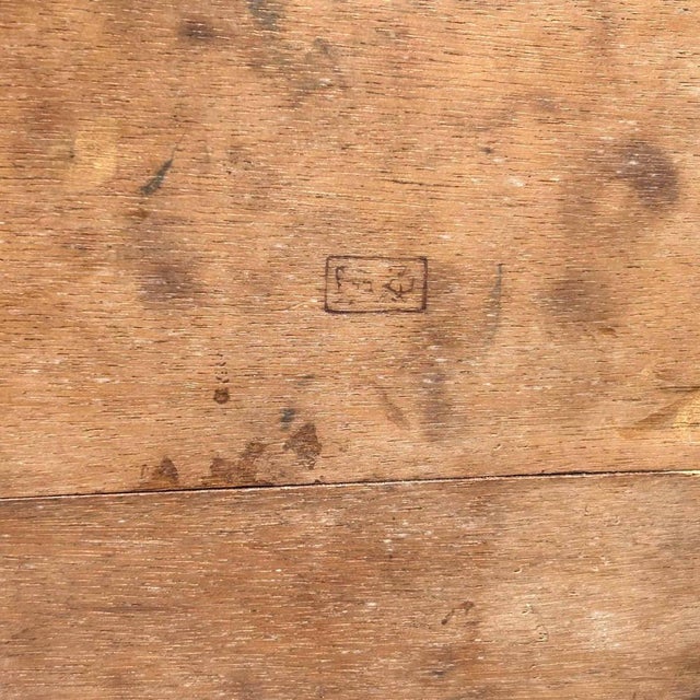 Wood Japanese Low Writing Desk, 1930s For Sale - Image 7 of 14