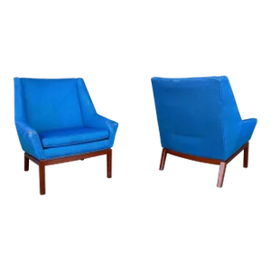 Pair of Erik Kolling Andersen Lounge Chairs