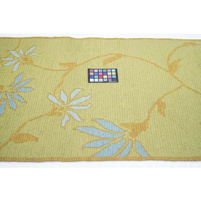 Green Sumak Runner 2'8'' X 10'2'' For Sale - Image 8 of 10
