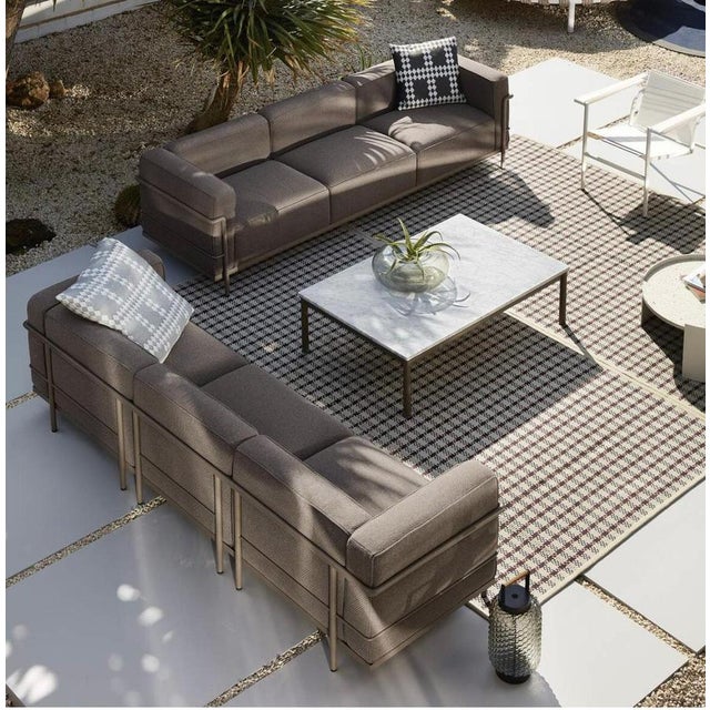 Large Model Outdoor 10 Low Tubular Table by Le Corbusier for Cassina For Sale - Image 8 of 9