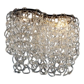 Murano Glass Giogali Lamp by Angelo Mangiarotti for Vistosi, 1960s For Sale