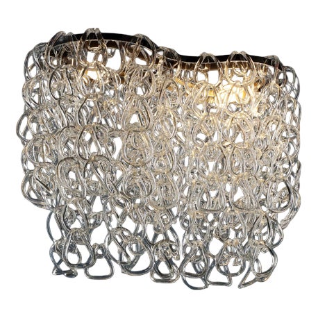 Murano Glass Giogali Lamp by Angelo Mangiarotti for Vistosi, 1960s For Sale