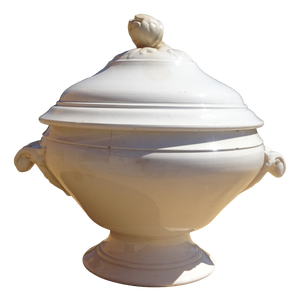 Earthenware Tureen from Sarreguemines, 1890s