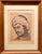 Art Nouveau Jacob Eisenberg, Bezalel School Jerusalem, Middle Eastern Arab Man in Turban Circa 1920s Etching, c.1930 For Sale - Image 3 of 7
