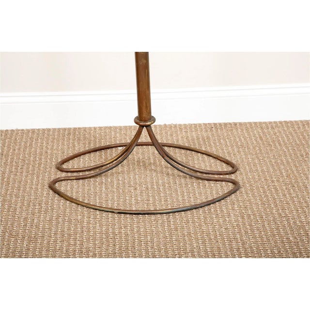 Mid-Century Modern French Brass & Iron 20 Arm Floor Candelabra For Sale - Image 4 of 7
