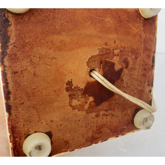 Vintage Indian Goa Table Lamp For Sale - Image 11 of 11