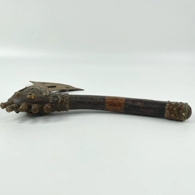 Brown Bamun Knife Axe Cameroon For Sale - Image 8 of 8