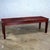 Farmhouse Early 20th Century Rustic Mahogany Farmhouse Harvest Dining Table With Distressed Finish For Sale - Image 3 of 18