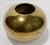 Postmodern Vintage Postmodern Style Round Etched Brass Planter or Vase For Sale - Image 3 of 7