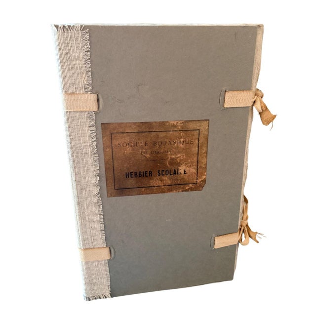 Restoration Hardware Restoration Hardware Oversized 18th C French Handcrafted Journal Large Decorative Book For Sale - Image 4 of 12