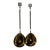 1970s Estonian Tallinn 916 Silver-Gilt & Enamel Serving Spoons – Pair For Sale