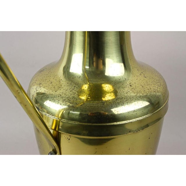 Metal Mid-Century Brass Amphora Vase with Handle, Austria, 1940s-1950s For Sale - Image 7 of 18